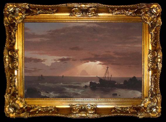 framed  Frederic E.Church The Wreck, ta009-2
